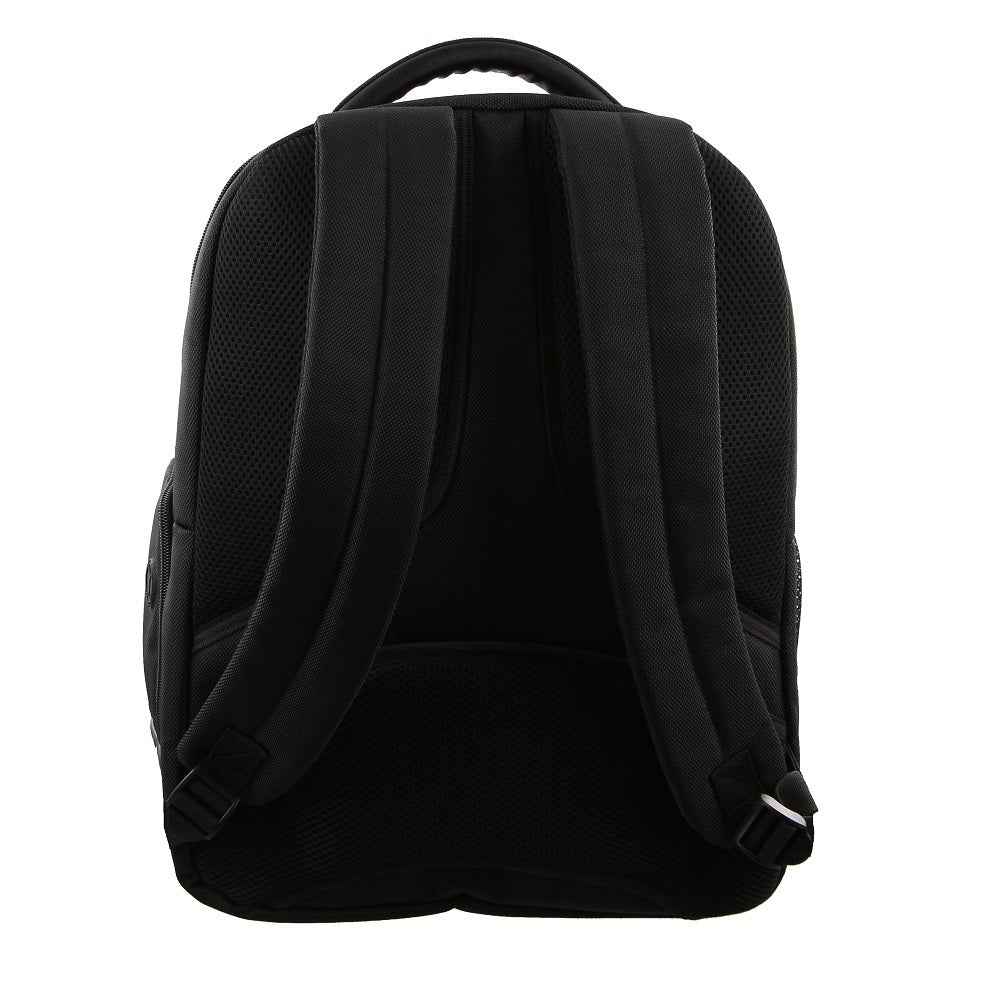 Pierre Cardin 30L Backpack w/ 15" Laptop Sleeve & RFID - Black