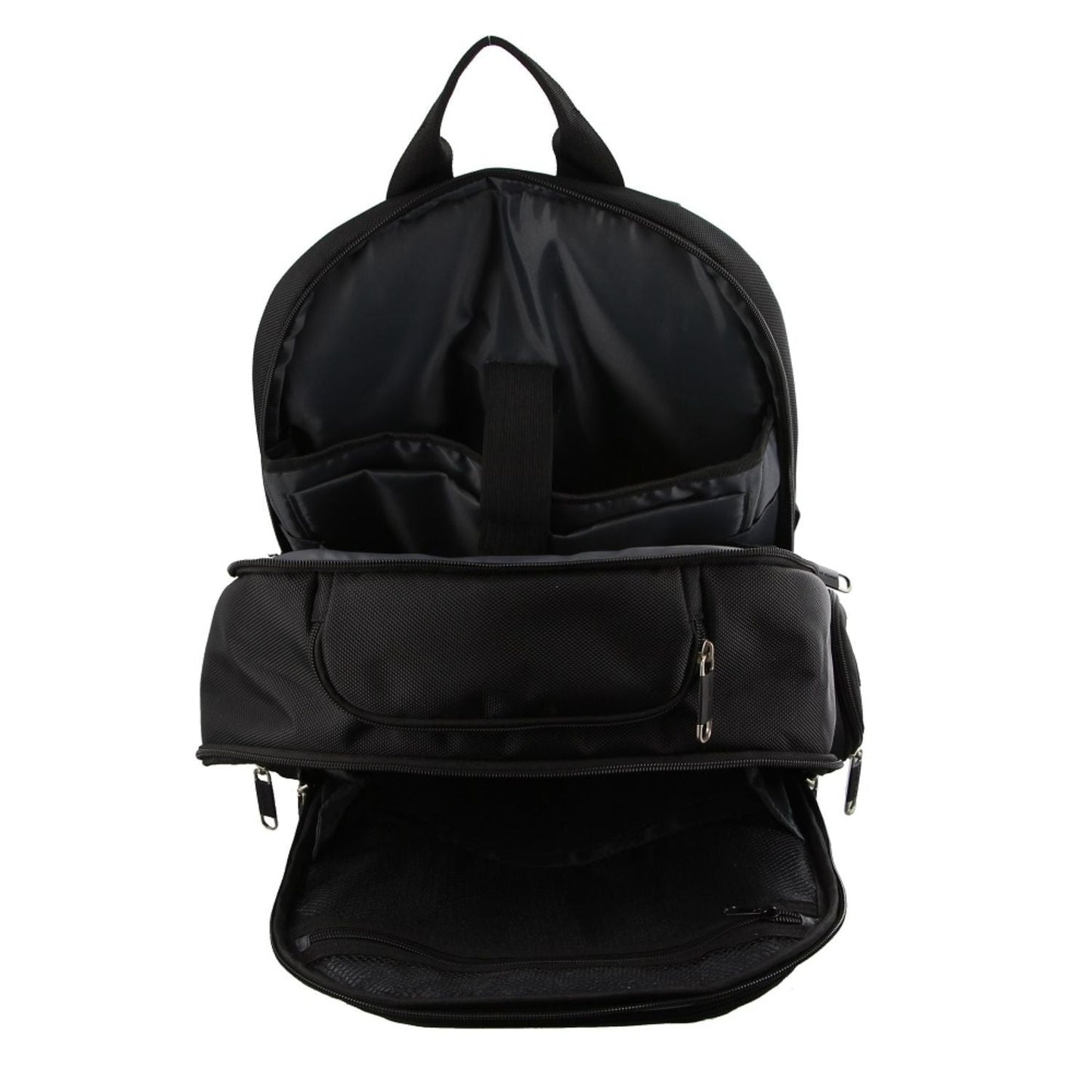Pierre Cardin 30L Padded Backpack w/ 13" Laptop Sleeve - Black