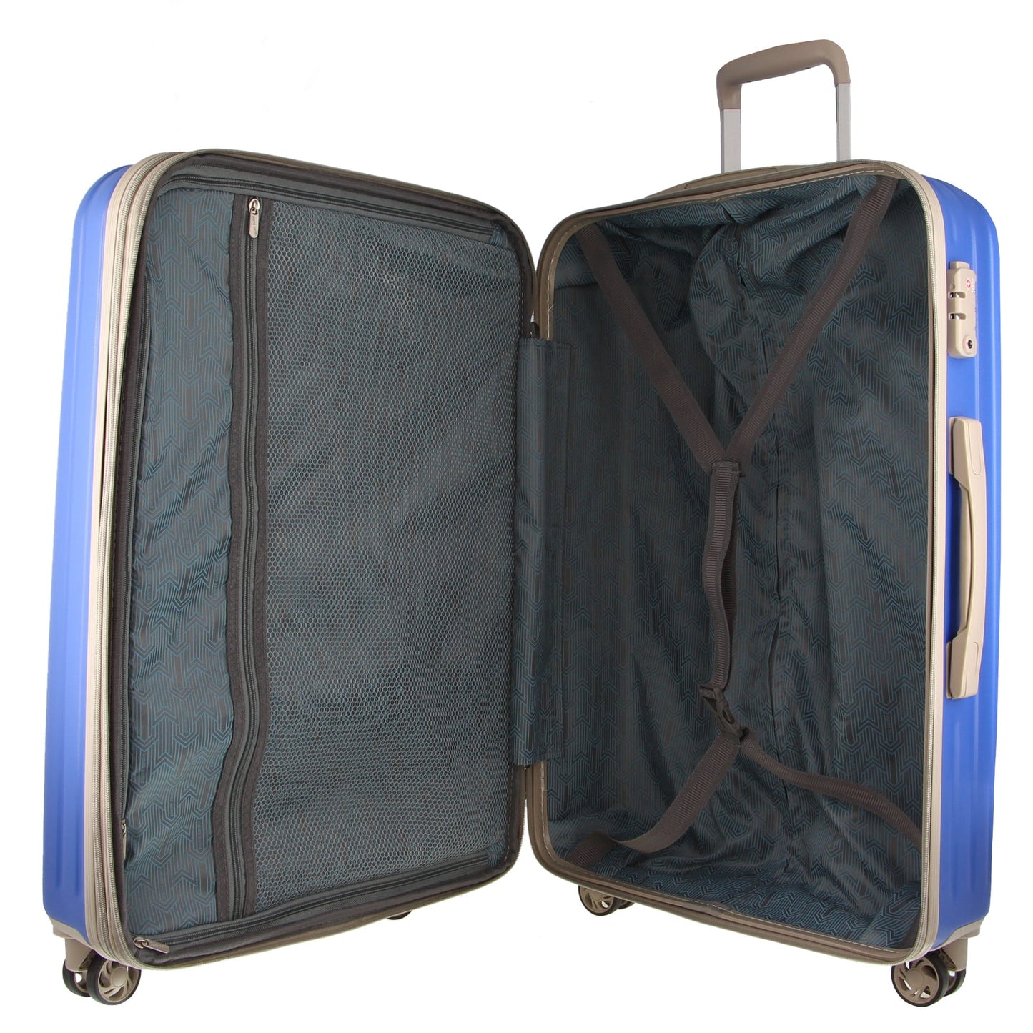 Hardshell Cabin Luggage Bag Travel Carry On Tsa 54Cm (49L) - Ocean