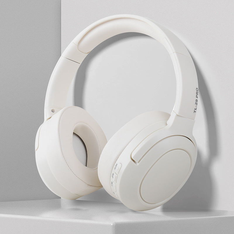 Stylish Apricot TL-29 Pro Bluetooth Headphones - Wired & Wireless