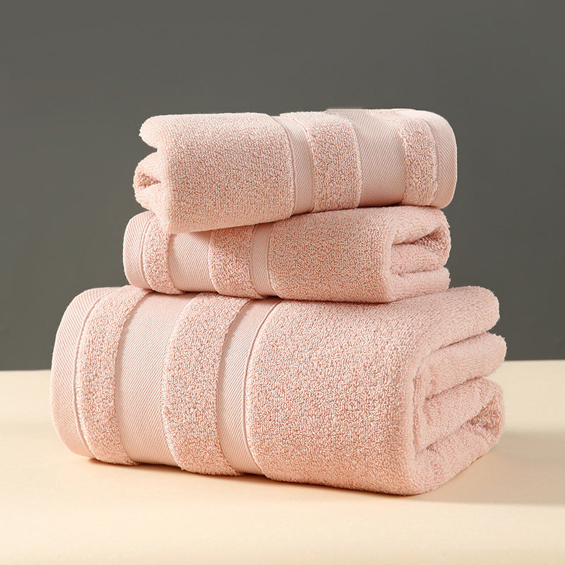 Luxury 3-Piece 100% Cotton Towel Set - Blue