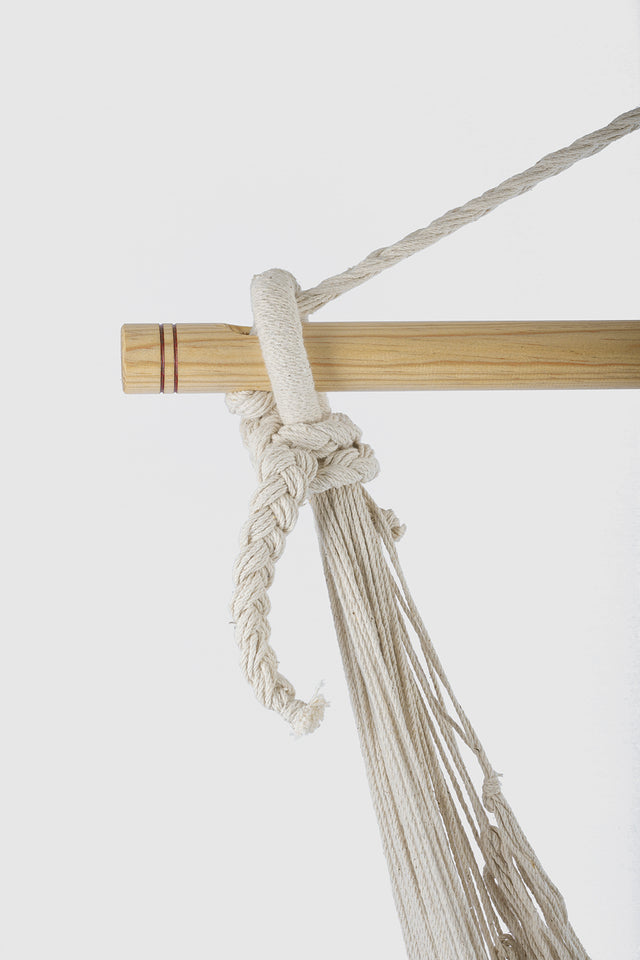 Hammock Swing Chair In Plain Cream