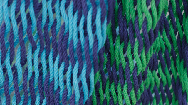 Extra Large Mexican Hammock Chair - Caribe Color