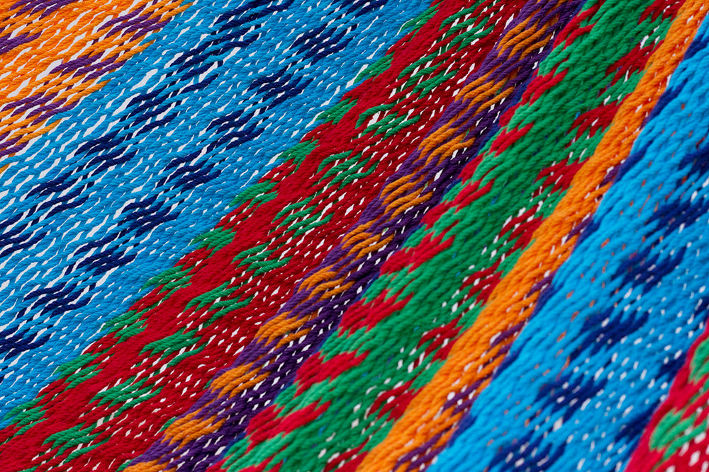 Outdoor Undercover Cotton Hammock Family Size Colorina