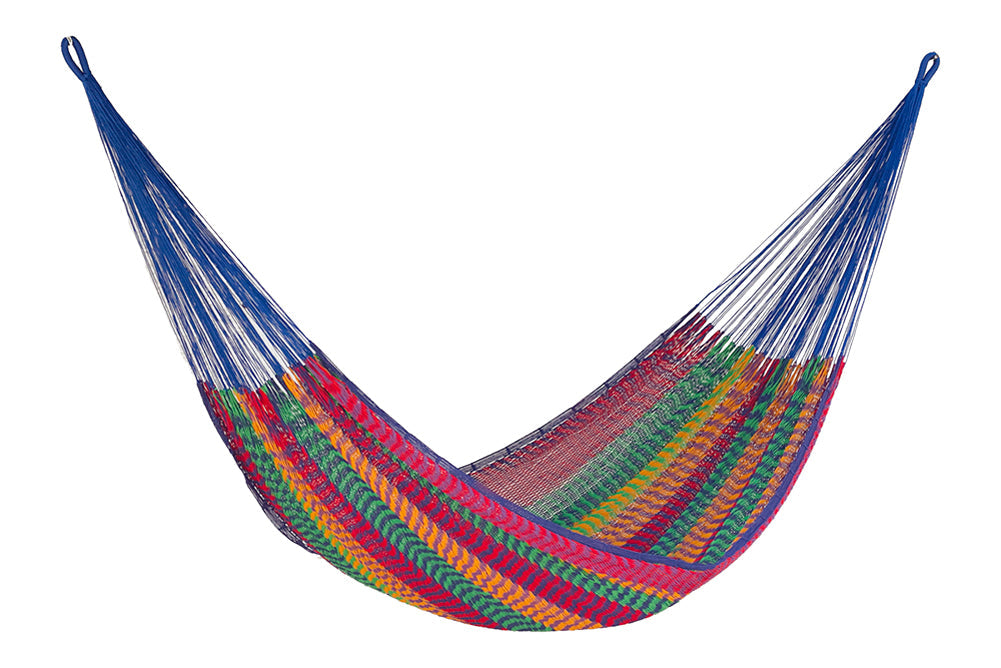 Outdoor Undercover Cotton Hammock King Size Mexicana