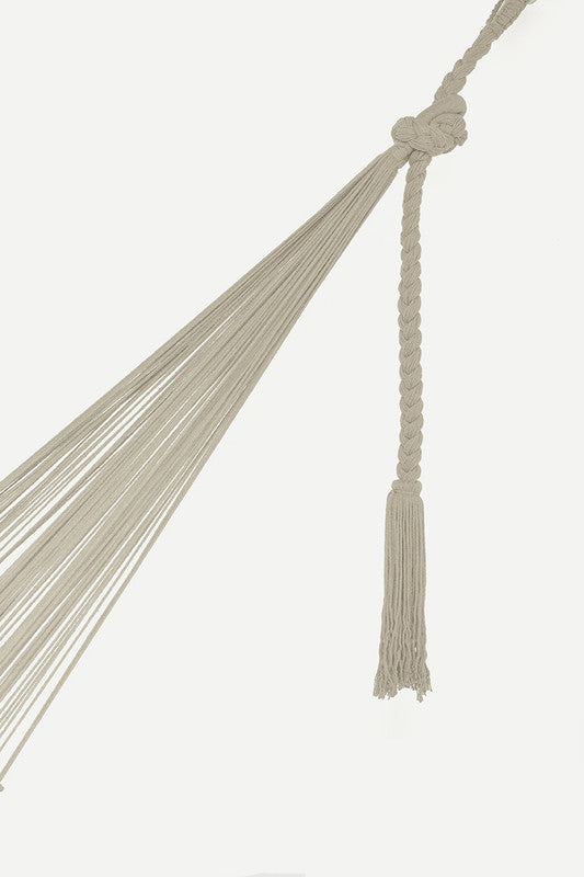 Queen Size Outdoor Cotton Mexican Hammock In Marble Colour