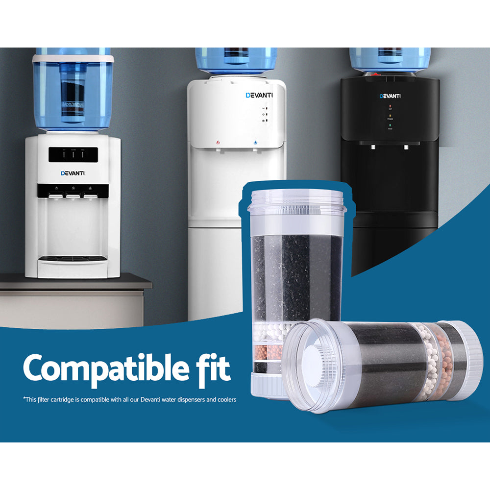 Water Cooler Dispenser 7-Stage Filter 2 Pack