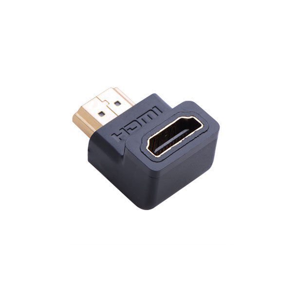 Hdmi Female To Female Adapter (90 Degree Down) (20109)