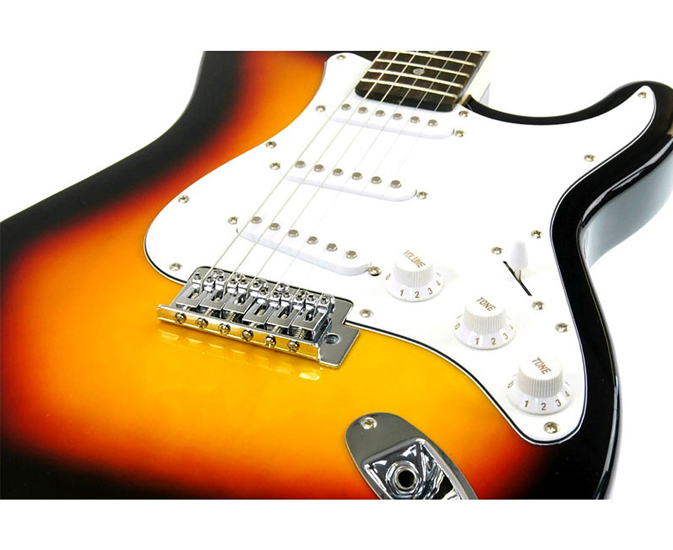 Karrera 39in Electric Guitar - Sunburst