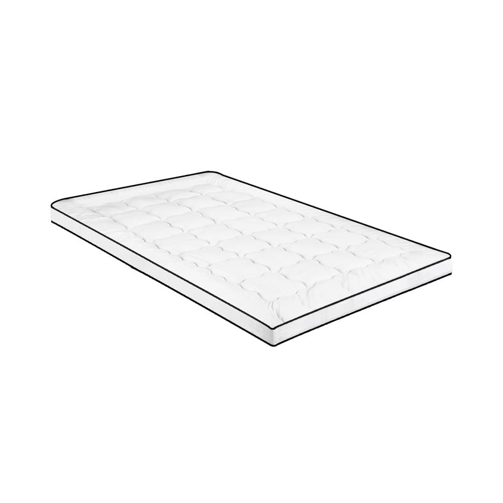 Enhance Your Sleep with our Single-Size Microfibre Pillowtop Mattress Protector Cover-Single\King Single