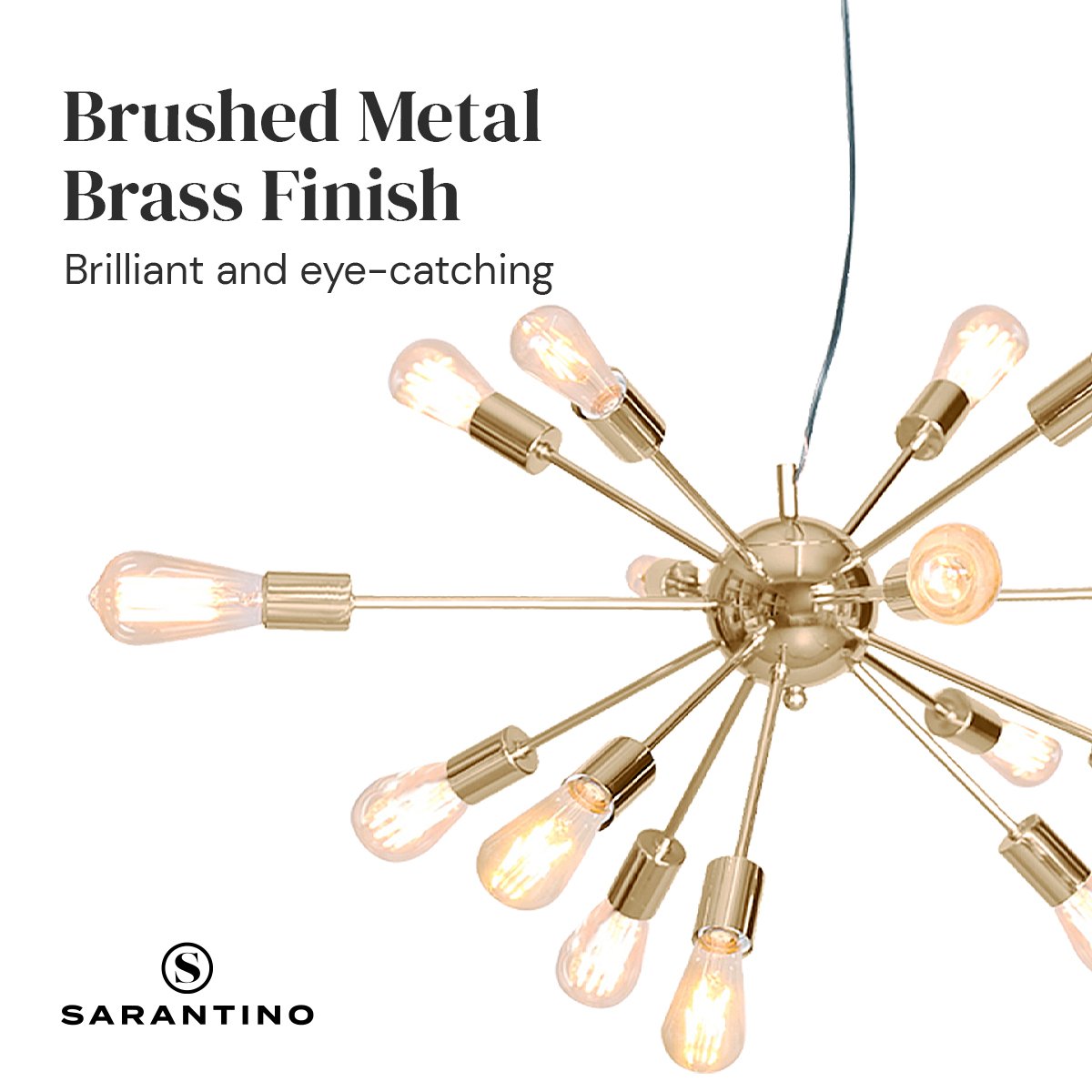 15-Light Hanging Chandelier
