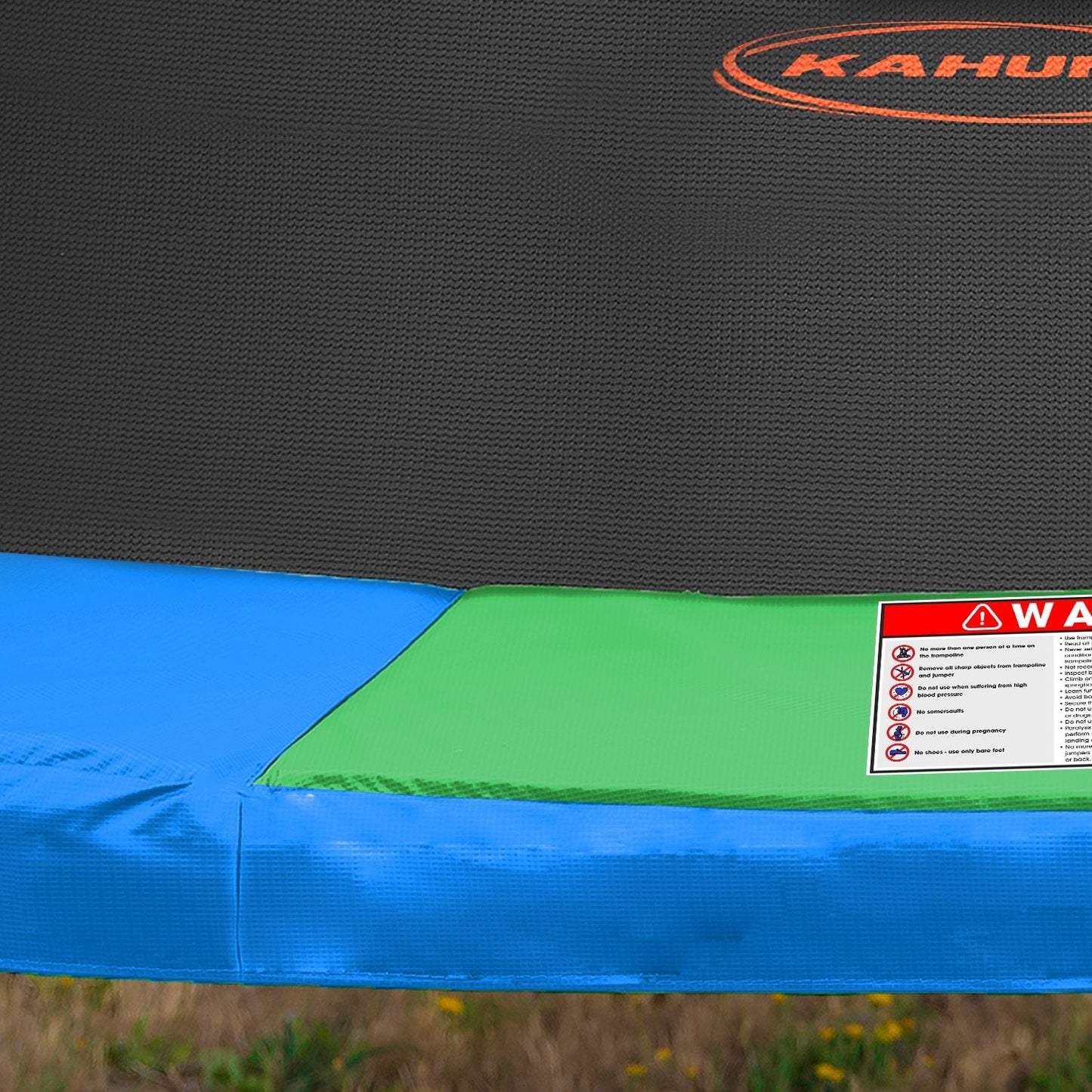 Kahuna Rainbow 6x9ft Trampoline Pad Replacement