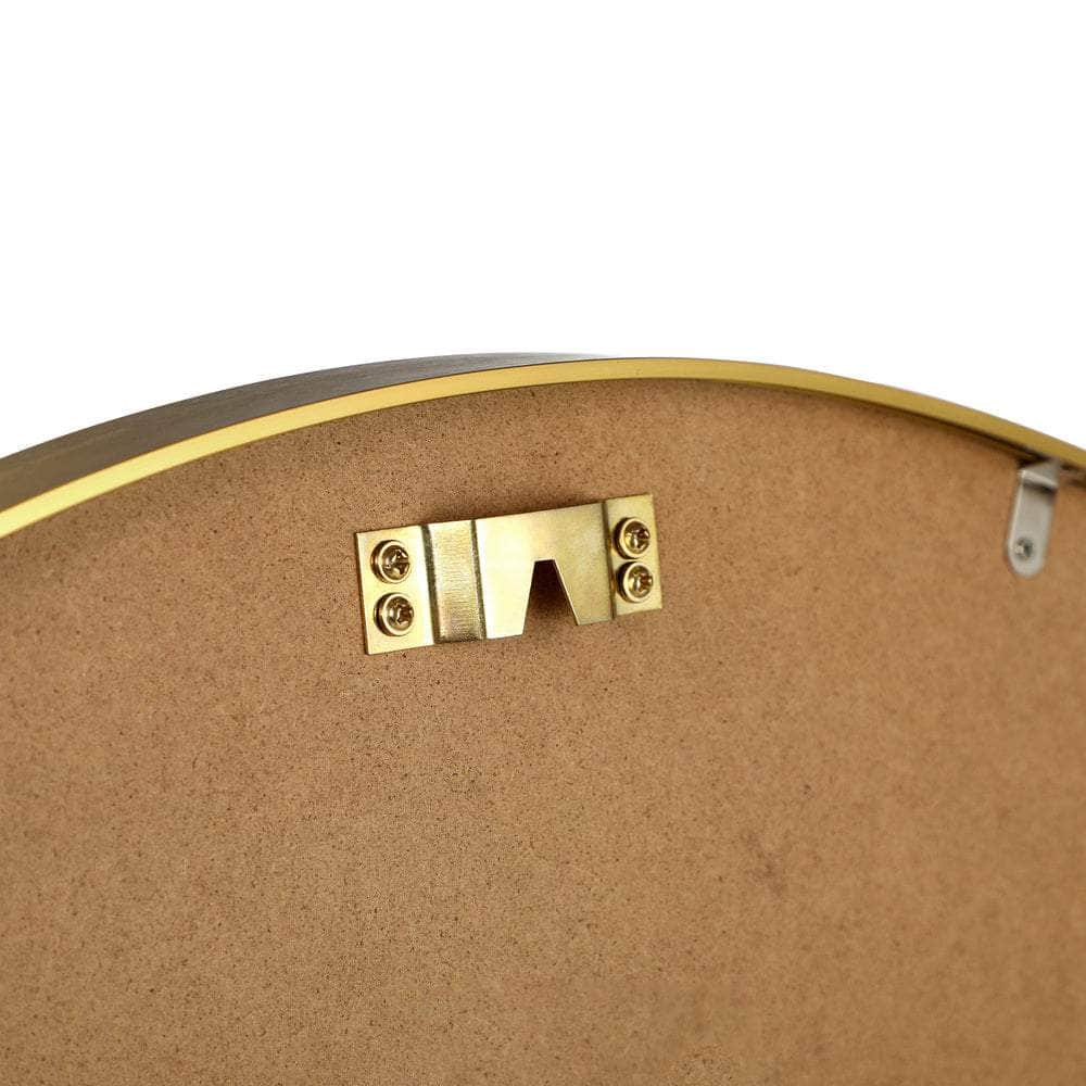 Wall Mirror Round 70cm Gold