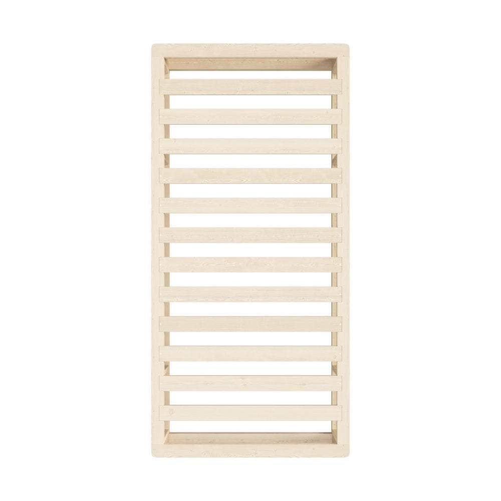 Wooden Bed Frame Single Size Cage-like Base