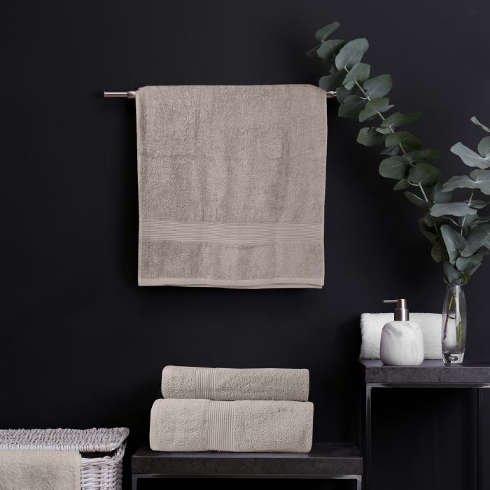 Comfort Cotton Bamboo Towel 5 Piece Set - Champagne