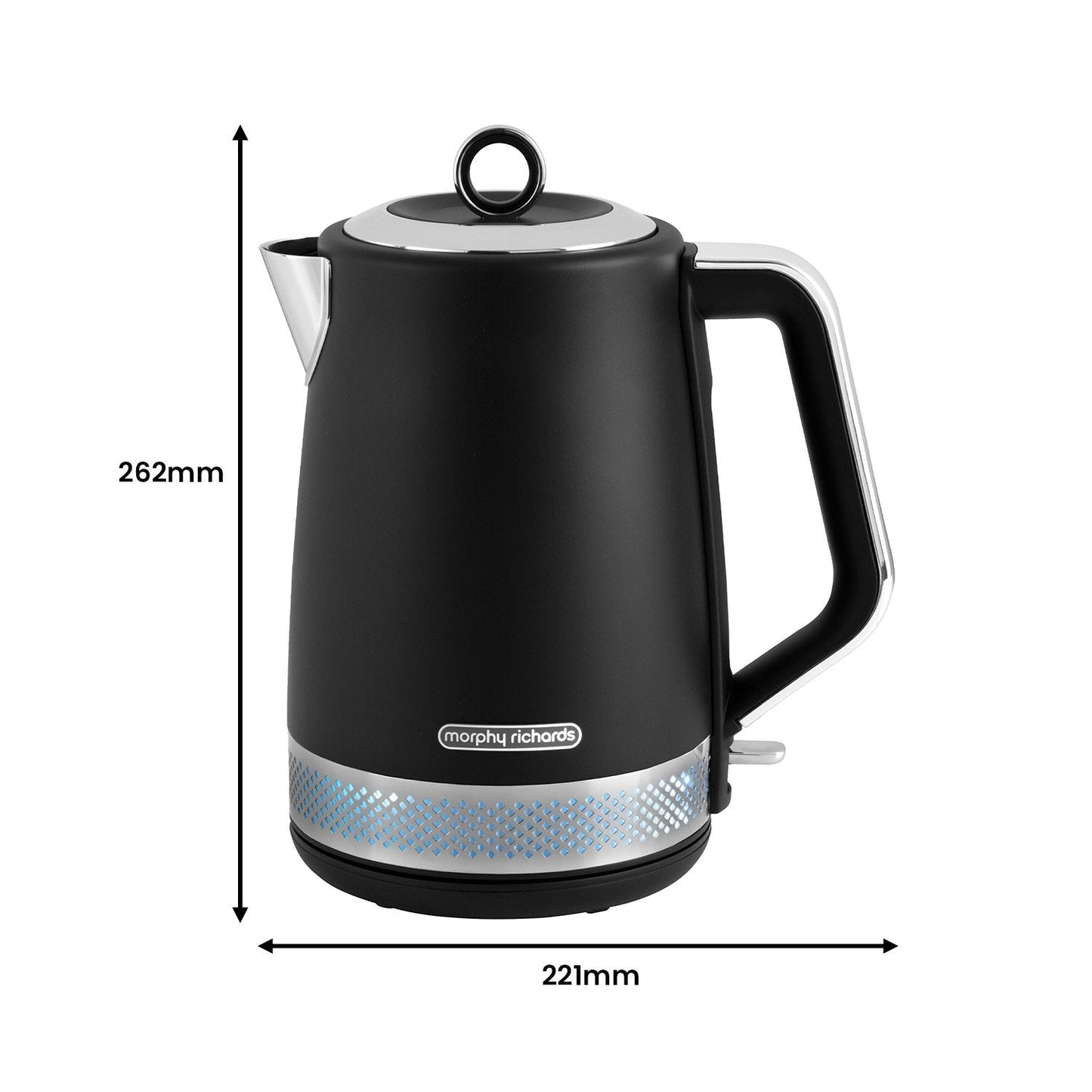 1.7L Illumination Jug Kettle - Black