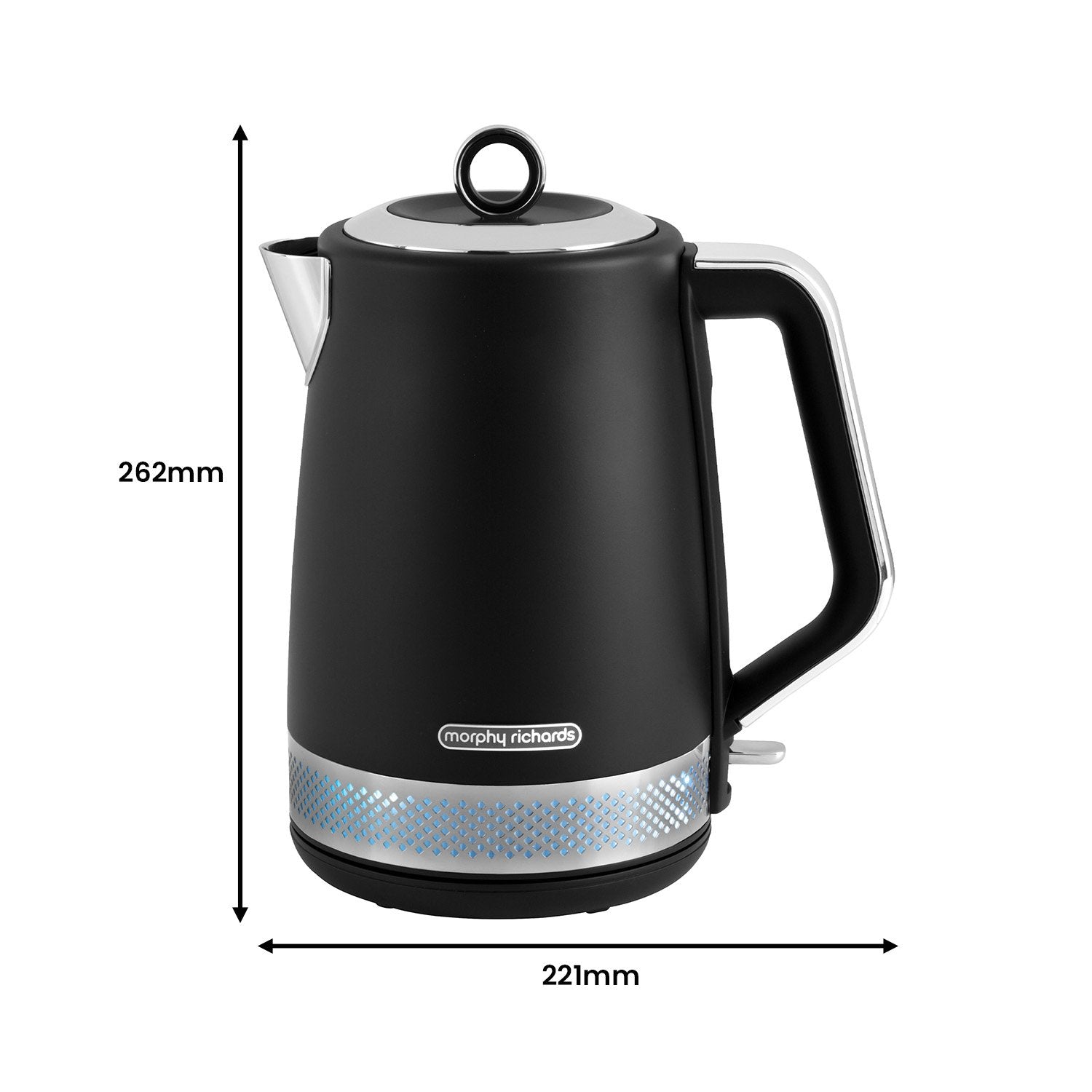 1.7L Illumination Jug Kettle - Black