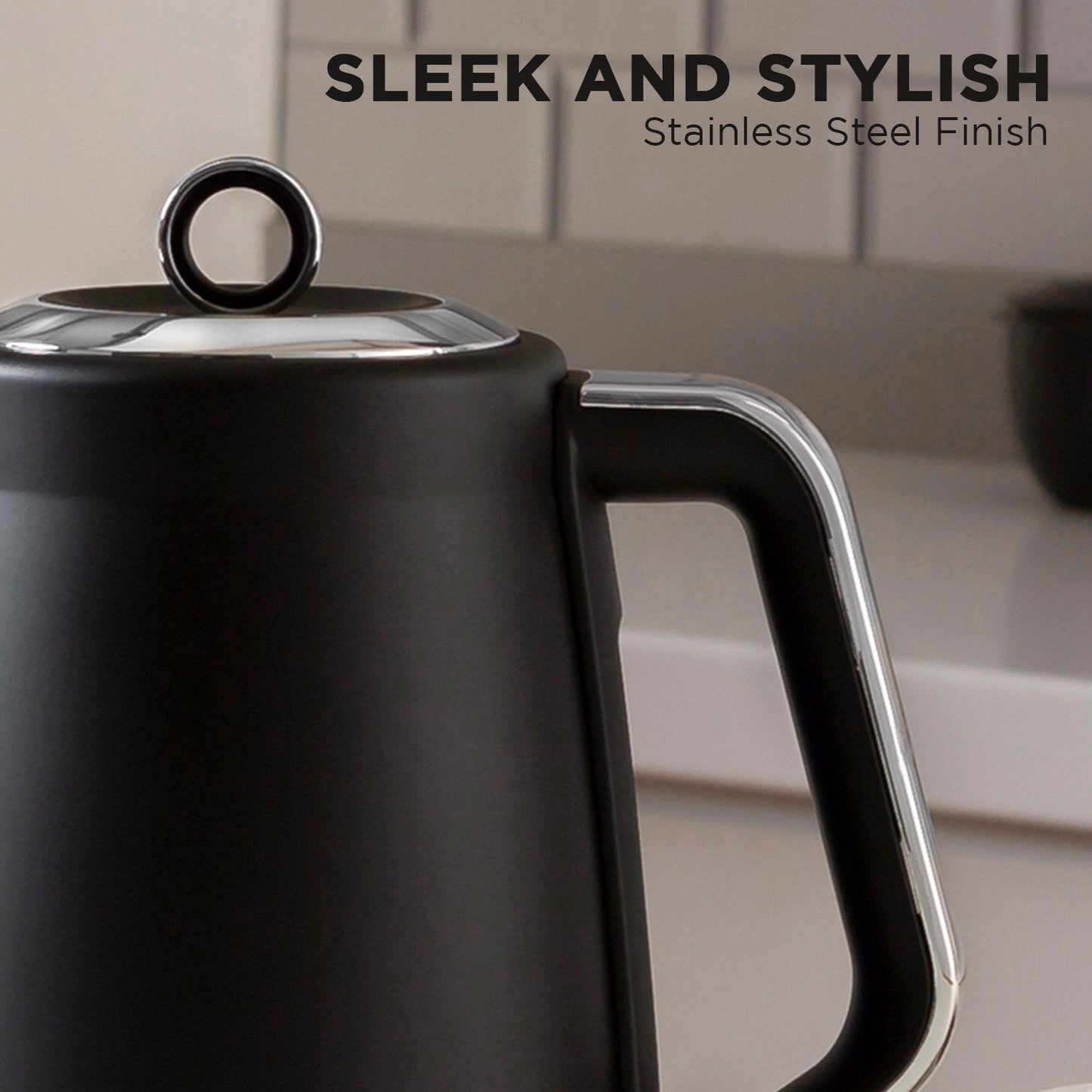 1.7L Illumination Jug Kettle - Black
