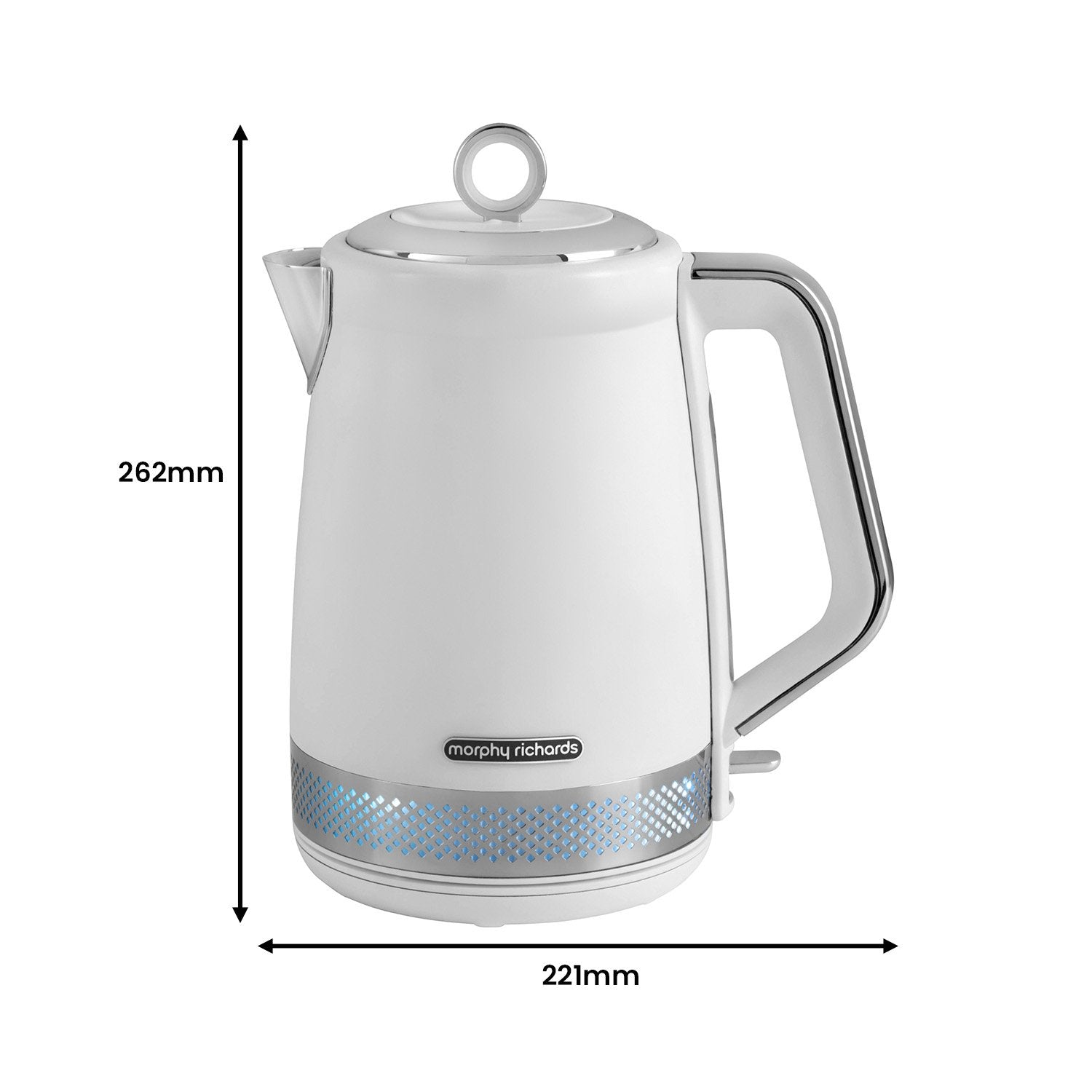 1.7L Illumination Jug Kettle - White