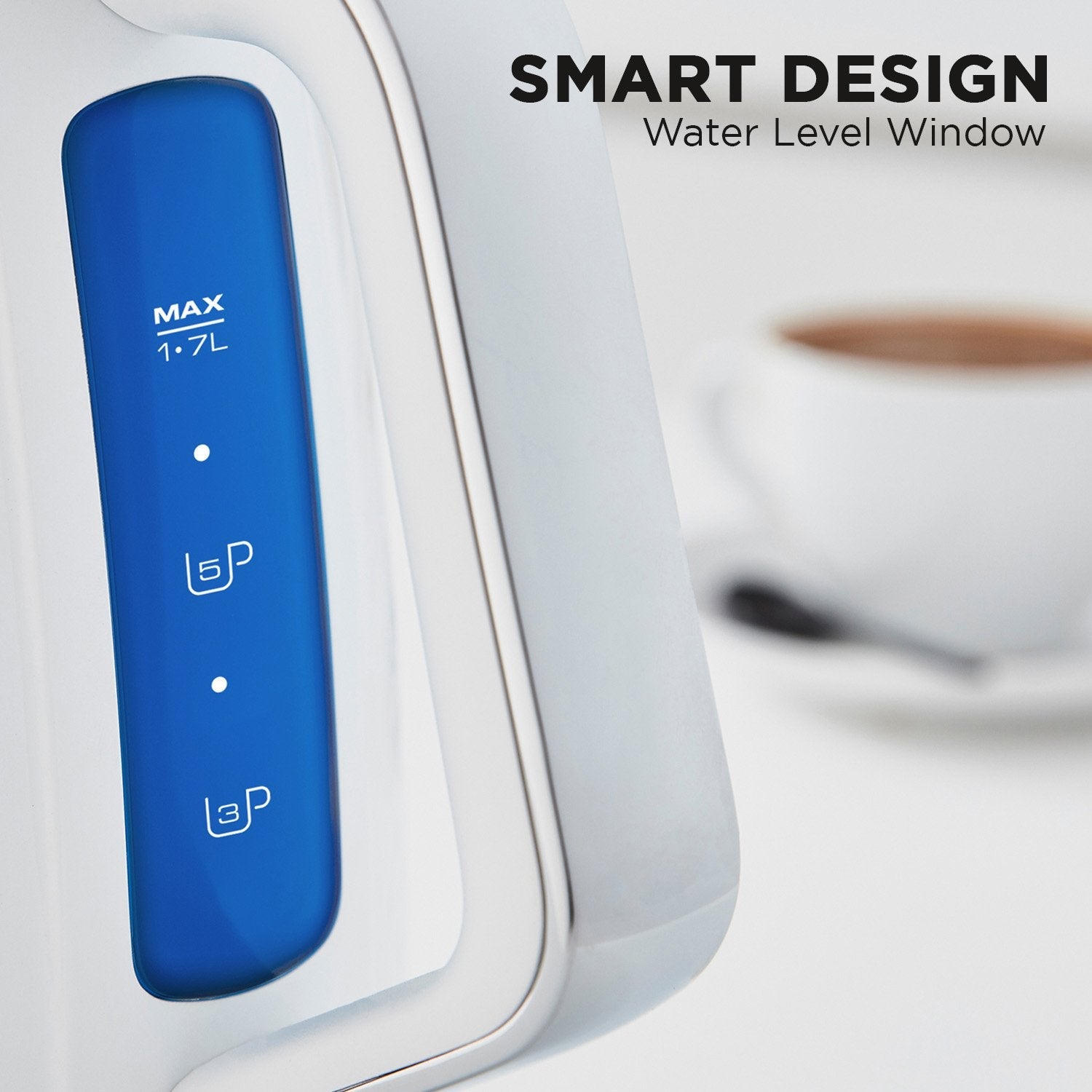 1.7L Illumination Jug Kettle - White