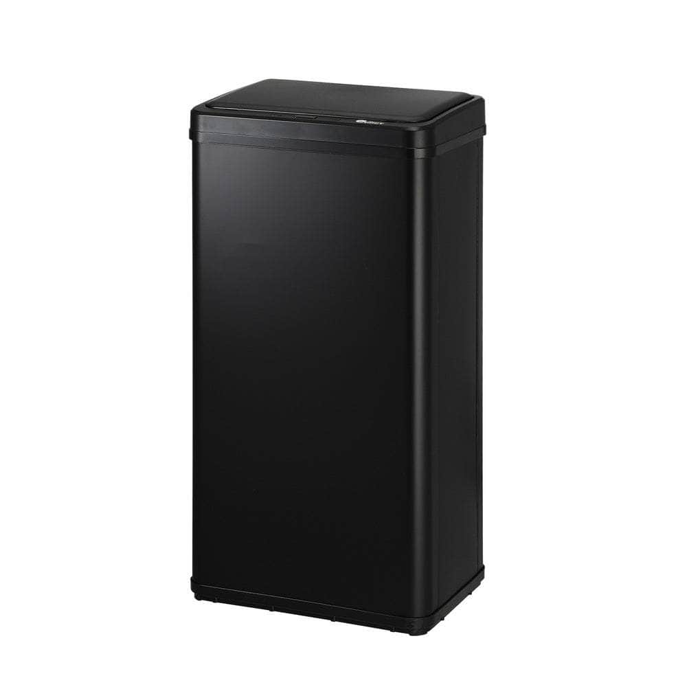 50L Motion Sensor Bin Automatic Rubbish Trash Can Black