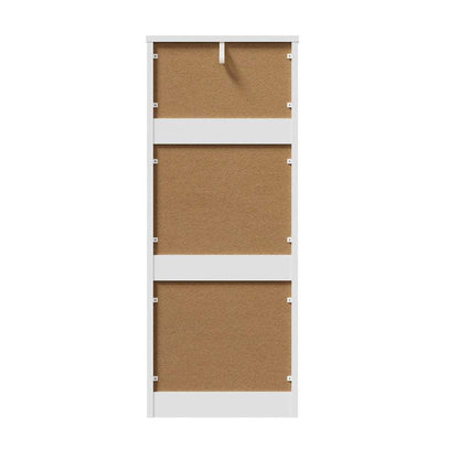 6 Chest of Drawers Lowboy Handle-Free White