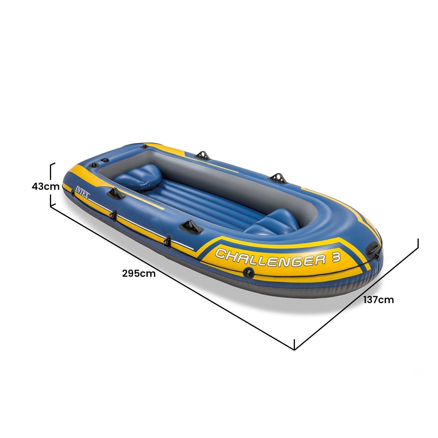 Challenger 3 Inflatable Boat Set