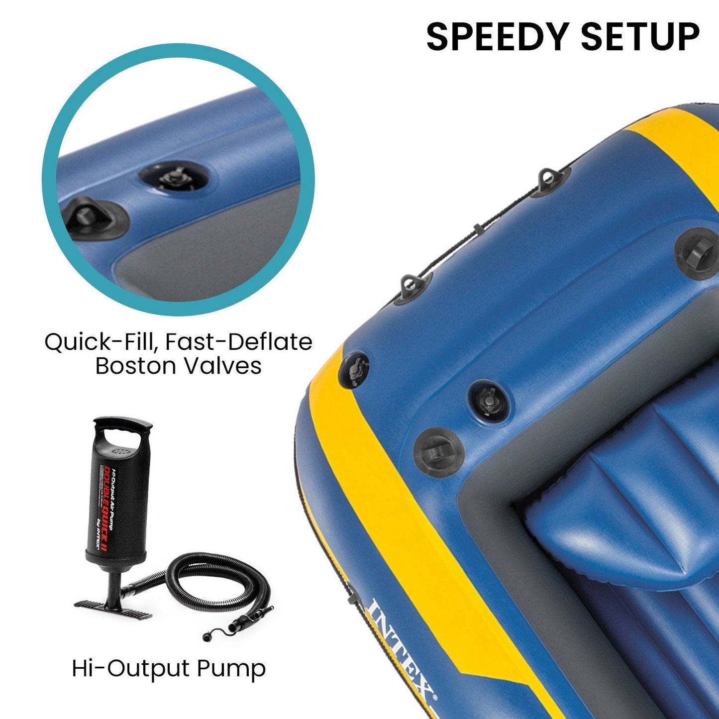 Challenger 3 Inflatable Boat Set