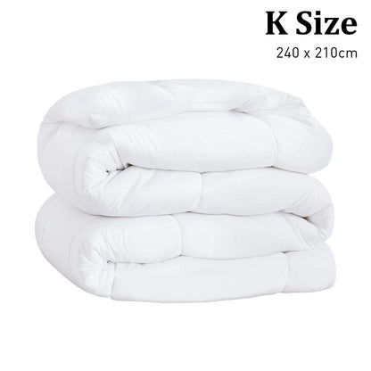 700GSM Goose Down Feather Comforter Doona - King