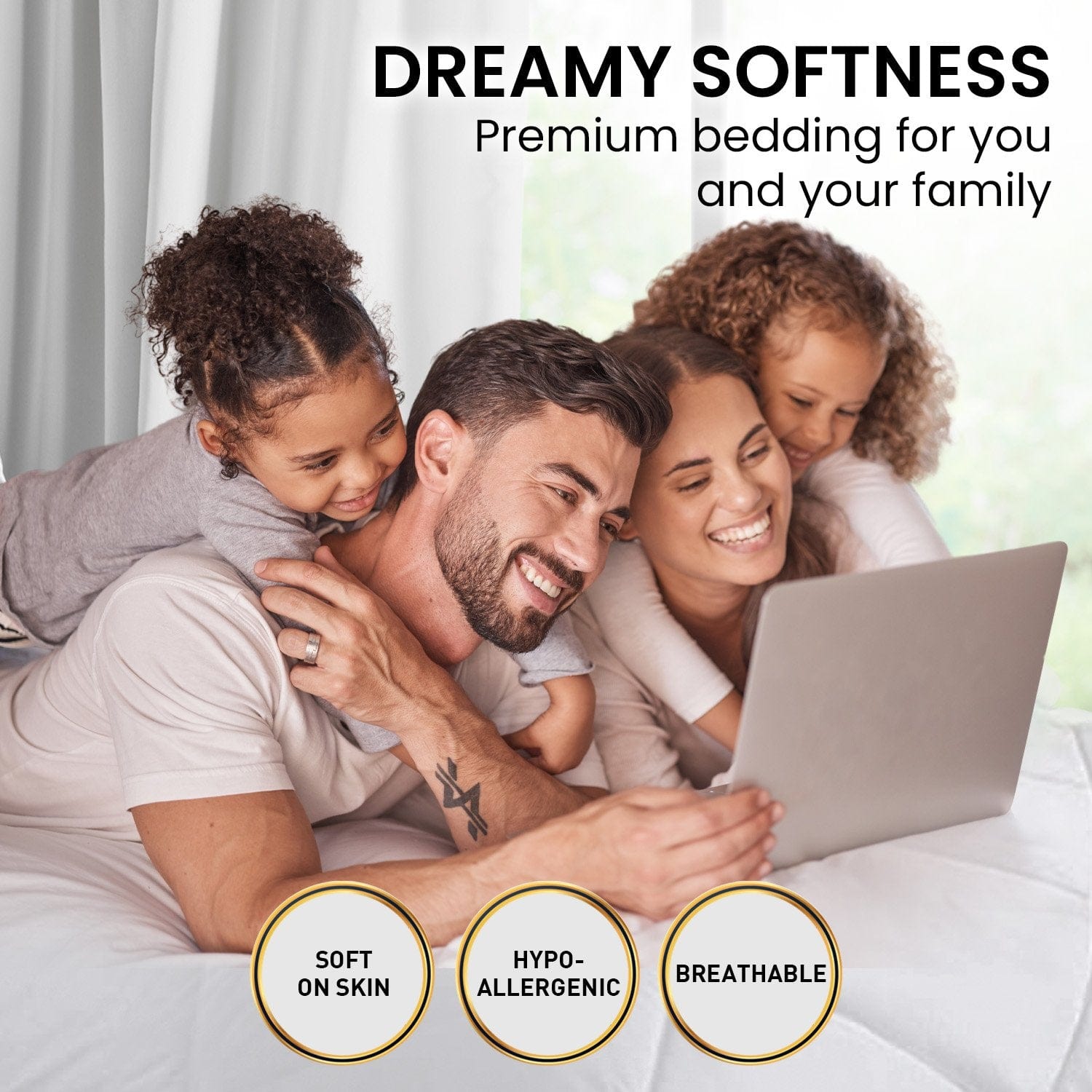 700GSM Microfibre Bamboo Quilt Comforter Doona - King