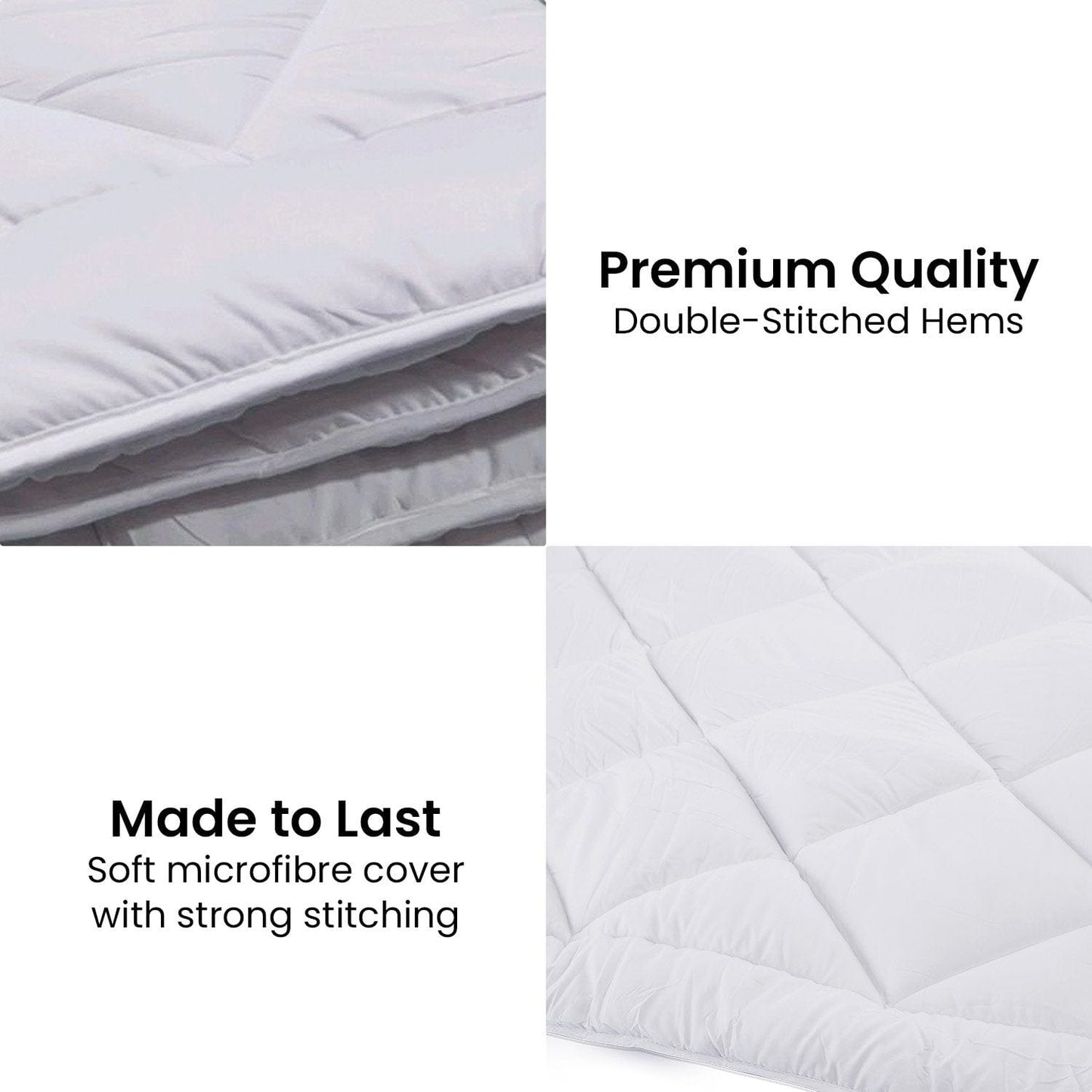700GSM Microfibre Bamboo Quilt Comforter Doona - King