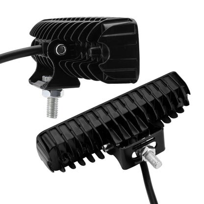2 X 6" 18W Led Work Light Bar Flood Truck Offroad Mining Ute 4Wd