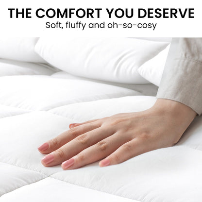 800GSM Goose Down Feather Comforter Doona - Queen