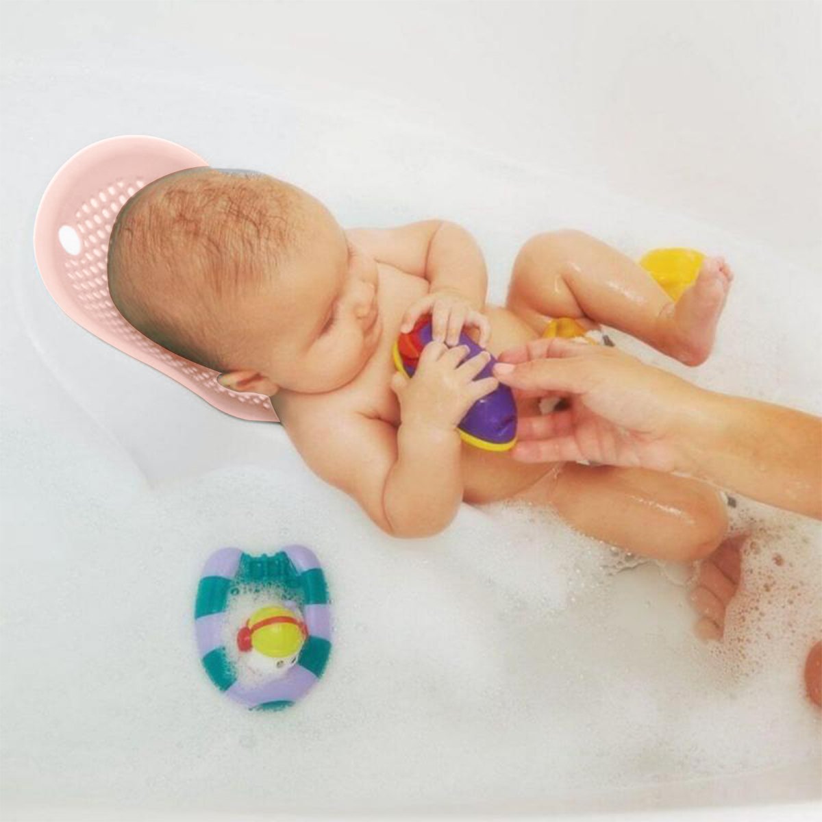 Angelcare Baby Bath Support Fit - Pink