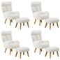 4X 360 Swivel Recliner Armchair Lounge with Stool Sherpa