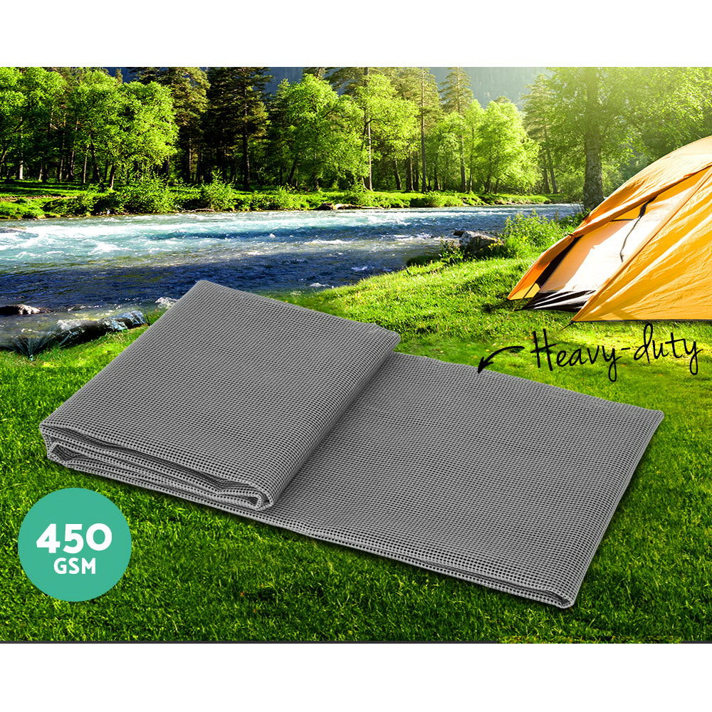 3M X 2.5M Caravan Camping Floor Matting Mesh