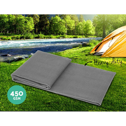 3M X 2.5M Caravan Camping Floor Matting Mesh (2Pcs)