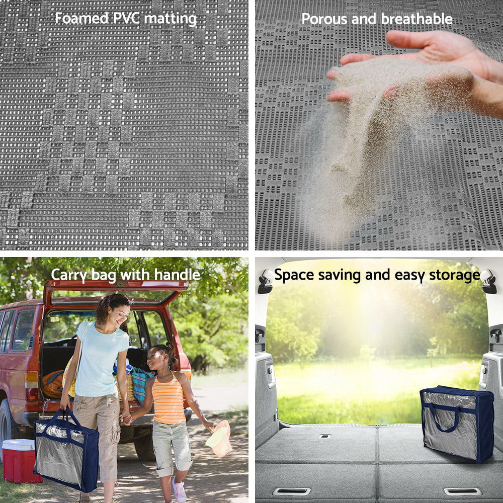 4M X 2.5M 600Gsm Caravan Camping Floor Matting Mesh