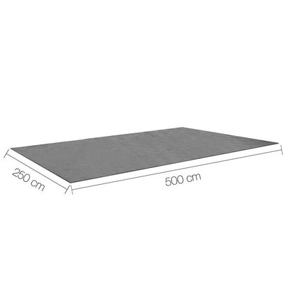 5M X 2.5M 600Gsm Caravan Camping Floor Matting Mesh