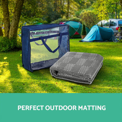5M X 2.5M 600Gsm Caravan Camping Floor Matting Mesh