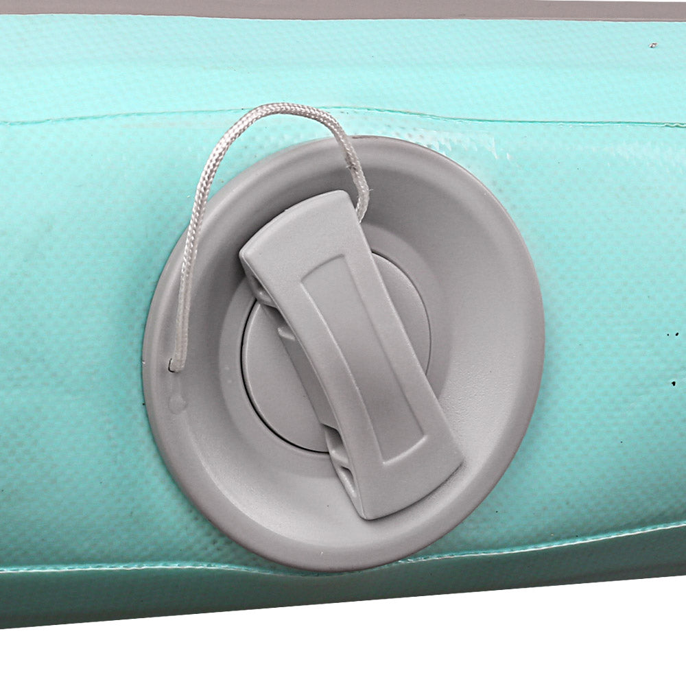 3M X 1M Air Track Mat Gymnastic Tumbling Mint Green And Grey