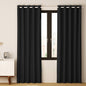 2X Blockout Curtains Blackout Window Curtain Eyelet 180x213cm