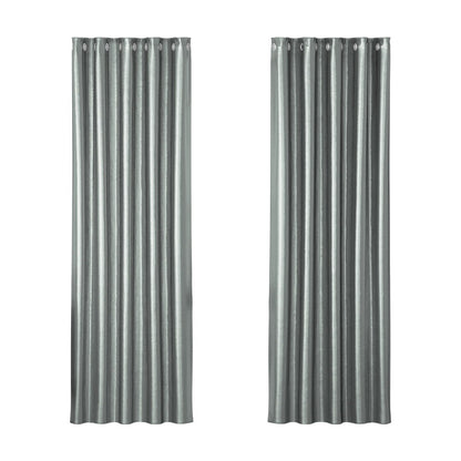 2X Blockout Curtains Blackout Window Curtain Eyelet 180x213cm
