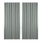 2X Blockout Curtains Eyelet 300X230Cm Grey Shine