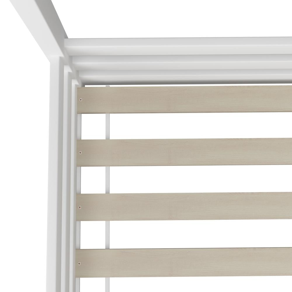 Kids Bed Frame Single Wooden Bedframe Mattress Base Timber Platform