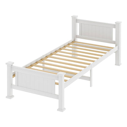  Wooden Bed Frame Single Size Pine Wood Timber Base Bedroom