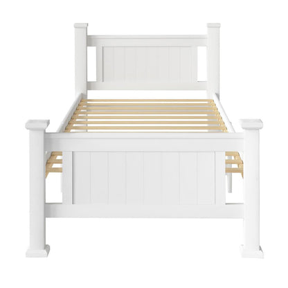  Wooden Bed Frame Single Size Pine Wood Timber Base Bedroom