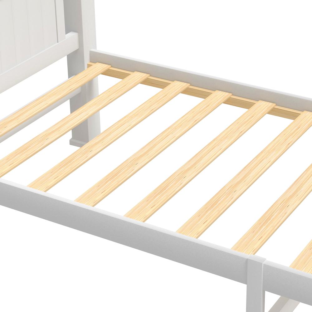  Wooden Bed Frame Single Size Pine Wood Timber Base Bedroom