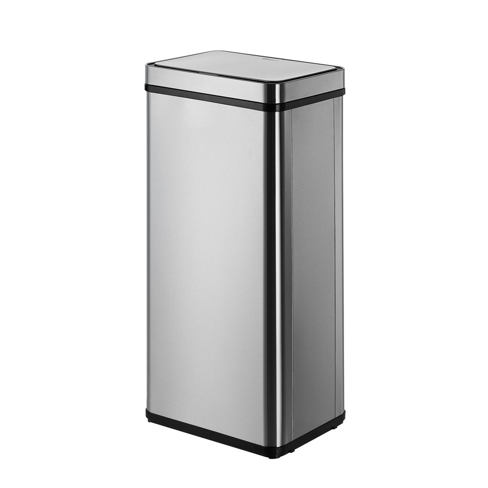 75L Motion Sensor Bin Automatic Rubbish Trash Can Black