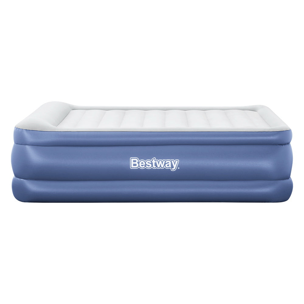 Air Mattress Queen Inflatable Bed 61Cm Airbed Blue